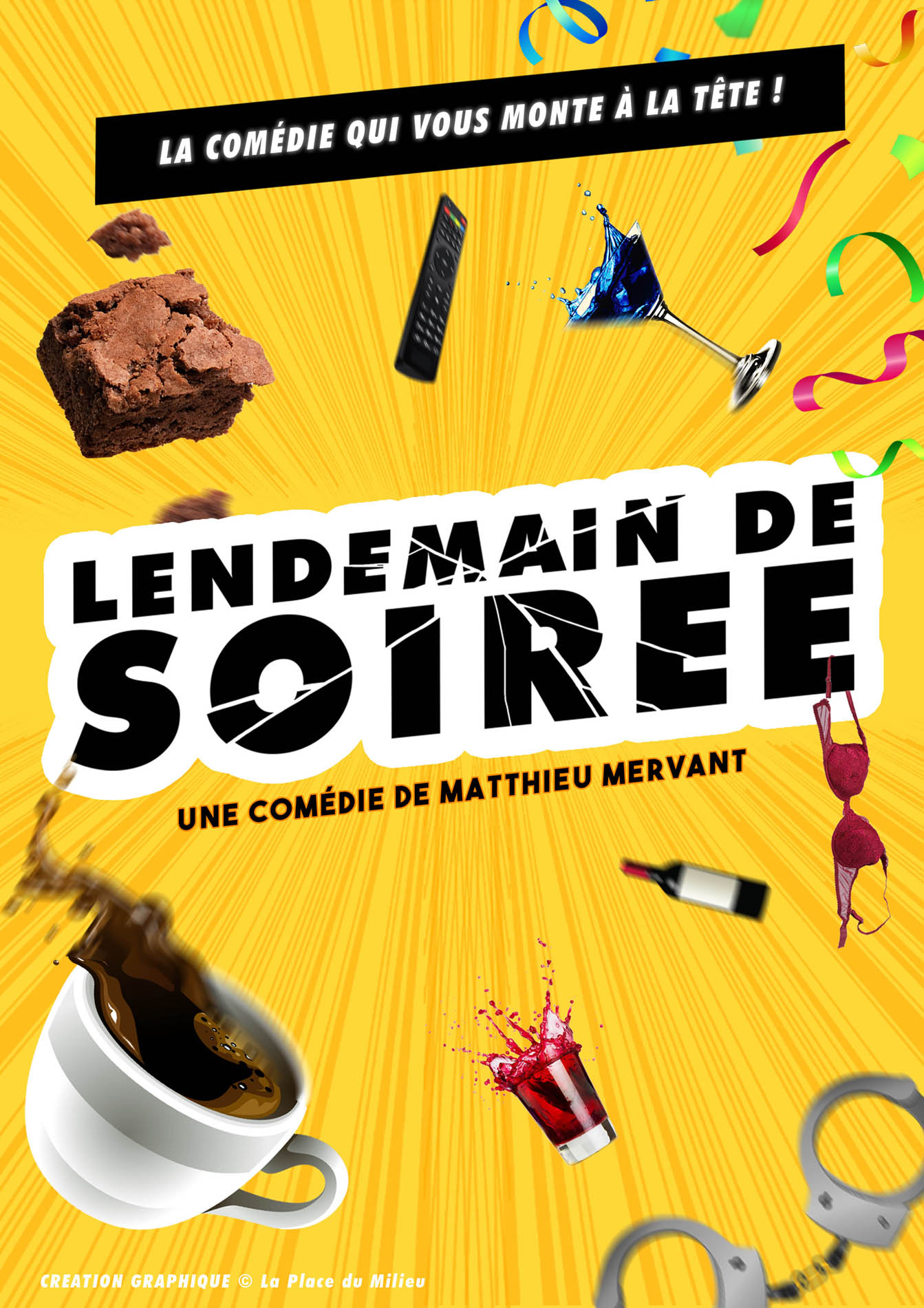 Affiche du spectacle Lendemain de soirée — Grand Est Spectacles