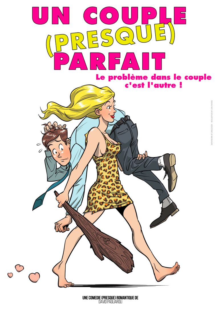 Affiche du spectacle Un couple (presque) parfait — Grand Est Spectacles