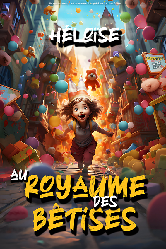 Affiche du spectacle Héloïse au royaume des bêtises — Grand Est Spectacles