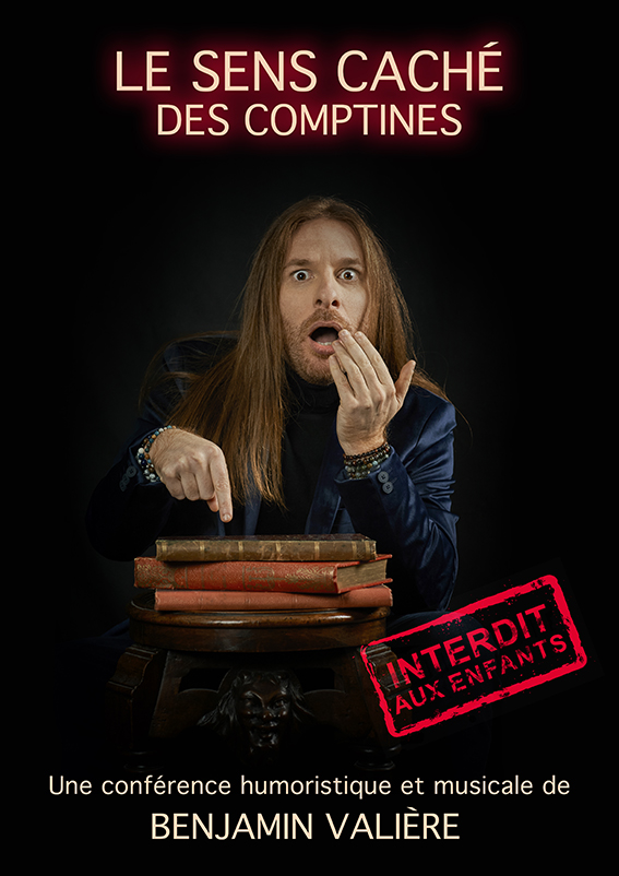 Affiche du spectacle Le sens caché des comptines — Grand Est Spectacles