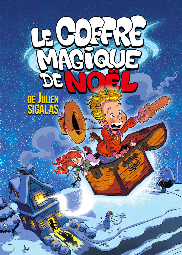 Affiche du spectacle Le coffre magique de Noël — Grand Est Spectacles