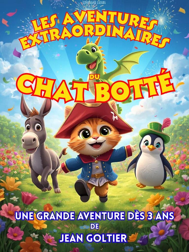 Affiche du spectacle Les aventures du Chat Botté — Grand Est Spectacles