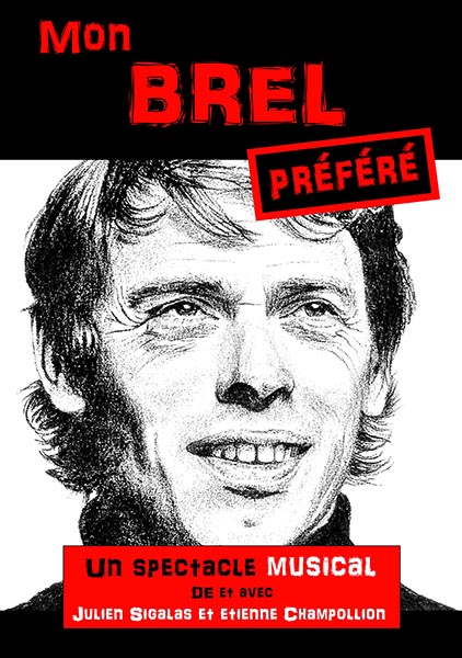 Affiche du spectacle Mon Brel préféré — Grand Est Spectacles