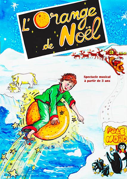 Affiche du spectacle L&rsquo;orange de Noël — Grand Est Spectacles