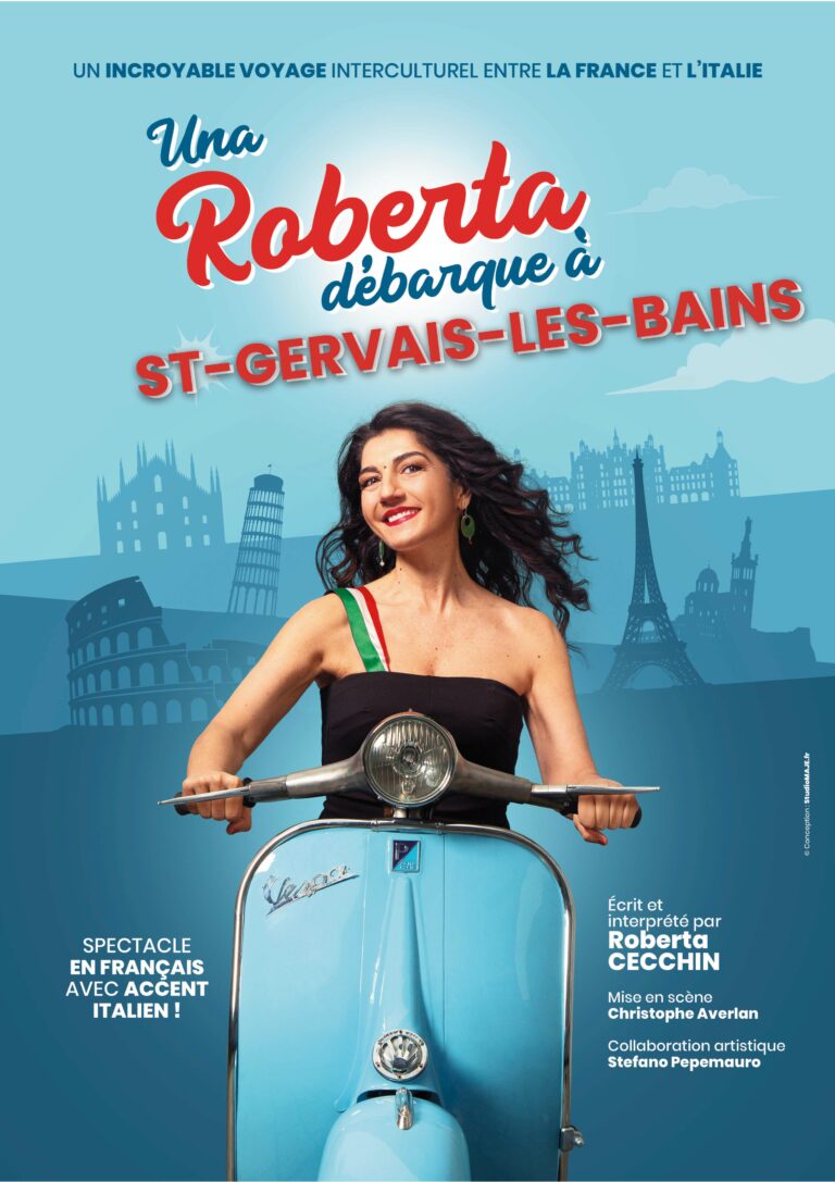 Affiche du spectacle Una Roberta débarque à Saint-Gervais-les-Bains — Grand Est Spectacles