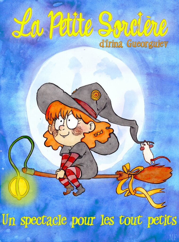 Affiche du spectacle La petite sorcière — Grand Est Spectacles